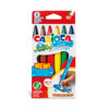 Jumbo Maxi Tip Washable Felt Tip Pens - 6 Pieces