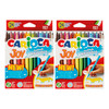 Joy Fine Tip Washable Felt Tip Pens, 24 Per Pack, 2 Packs