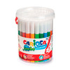 Jumbo Maxi Tip Felt Tip Washable Pens Tube - 50 Pieces