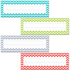 Chevron Solids Name Plates, 36 Per Pack