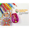 Twist-n-Sharp™ Kids Pencil Sharpener, Assorted Colors, Pack of 6