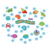 Seas the Day Let's Shell-ebrate Mini Bulletin Board Set, 46 Pieces