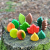 Sensory Play Stones - Leaves - Set of 12 Sensory Play Stones - Leaves - Set of 12