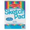 Quality Spiral-Bound Sketch Pad, 9" x 12", 50 Sheets