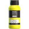 BASICS Acrylic Fluid, 118 mL Bottle, Fluorescent Yellow