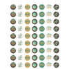 Eucalyptus Mini Stickers, 378 Per Pack, 12 Packs Eucalyptus Mini Stickers, 378 Per Pack, 12 Packs