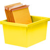 4 Gallon Classroom Storage Bin, Yellow, Pack of 3 4 Gallon Classroom Storage Bin, Yellow, Pack of 3