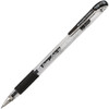 Hybrid Technica (0.8mm) Gel Pen, Black, Pack of 12