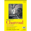 300 Series Charcoal Pad, Top Wire Binding, 32 Sheet, 9x12 inch, 1 Count
