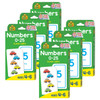 Numbers 0-25 Flash Cards, 6 Packs - SZP04022-6