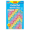 Colorful Sparkle Stars superShapes Value Pack, 1300 ct