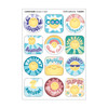 SUN-sational, Lemonade Scent Scratch 'n Sniff Stinky Stickers, Pack of 48