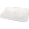 Clear Plastic Storage Bin Lid - Small
