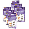 Math War (Multiplication) Flash Cards, 6 Packs