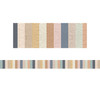 Everyone is Welcome Stripes Straight Border Trim, 35 Feet