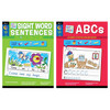 Cut & Paste Letters & Sight Word Sentences, 2-Book Set