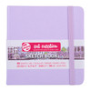 Sketchbook, 80 Sheets, 90lbs, Pastel Violet Cover, 4.7" x 4.7"
