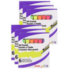 Oil Pastels, Fluorescent, 6 Per Set, 6 Sets