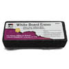 Whiteboard Eraser, Felt/Foam, Gray & Black, 1 Eraser