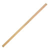 Metal Edged Yardstick Ruler, Inches and 1/8 Yard Measurements, Natural Wood, 36 Inches