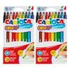Creatip Medium Tip Washable Felt Tip Pens, 10 Per Pack, 2 Packs