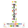Apple Time Welcome 2-Sided Banner, 8" x 39"