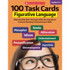 100 Task Cards: Figurative Language Activity Book, Pack of 2 100 Task Cards: Figurative Language Activity Book, Pack of 2