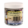 Multicolor Acrylic Gemstones, 3 oz.