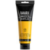 BASICS Acrylic Paint, 250 mL, Tube, Cadmium Yellow Deep Hue