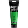 BASICS Acrylic Paint, 250 mL, Tube, Light Green Permanent