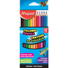 Color'Peps Triangular Colored Pencils, Pack of 12