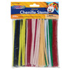 Regular Stems, Assorted Colors, 6" x 4 mm, 200 Pieces