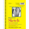 300 Series Sketch Pad, Side Wire Binding, 100 Sheets, 5.5x8.5 inch