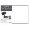 Photo Mount Cards & Envelopes, Classic Embossed Border, Full Size, 5x6.875 inch, Pack of 100