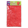 Vinyl Primary Art Smock, Ages 3+, Red, 22" x 16", Pack of 3