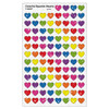 Colorful Hearts Sparkle Stickers, Pack of 400