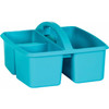 Teal Plastic Storage Caddy