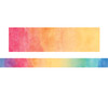 Watercolor Straight Rolled Border Trim, 50 Feet