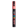 uni POSCA PC-5M Water-Based Paint Markers, Reversible Medium Tip (1.8-2.5mm), Coral Pink