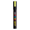 uni POSCA PC-5M Water-Based Paint Markers, Reversible Medium Tip (1.8-2.5mm), Fluorescent Yellow