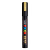 uni POSCA PC-5M Water-Based Paint Markers, Reversible Medium Tip (1.8-2.5mm), Gold