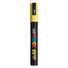 uni POSCA PC-5M Water-Based Paint Markers, Reversible Medium Tip (1.8-2.5mm), Yellow