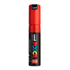 uni POSCA PC-8K Water-Based Paint Markers, Broad Tip (8mm), Red