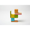 Magnetic Wooden Blocks, Tints, 8-Piece Pocket Pouch Magnetic Wooden Blocks, Tints, 8-Piece Pocket Pouch