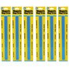 Magnetic Magi-Strips, Blue, 12 Feet Per Pack, 6 Packs