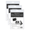 Photo Mount Cards & Envelopes, Decorative Embossed Border, Full Size, 5x6.875 inch, 6 Per Pack, 3 Packs