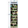 Minecraft Life Lessons Banner, 12" x 45", Pack of 6