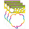 Speech/Thought Bubbles Accents, 30 Per Pack, 3 Packs