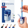 Personal Pencil Sharpener, Dual-Size, Safety Lock Lid