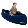 Comfy Hugging Peapod Sensory Pod, 60", Ages 6-12 Up to 3-5'1" Tall, Blue Comfy Hugging Peapod Sensory Pod, 60", Ages 6-12 Up to 3-5'1" Tall, Blue